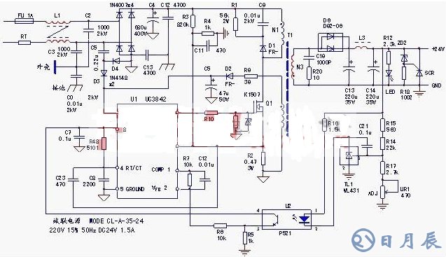 24v開(kāi)關(guān)電源電路圖大全（五款模擬電路設(shè)計(jì)原理圖詳解）